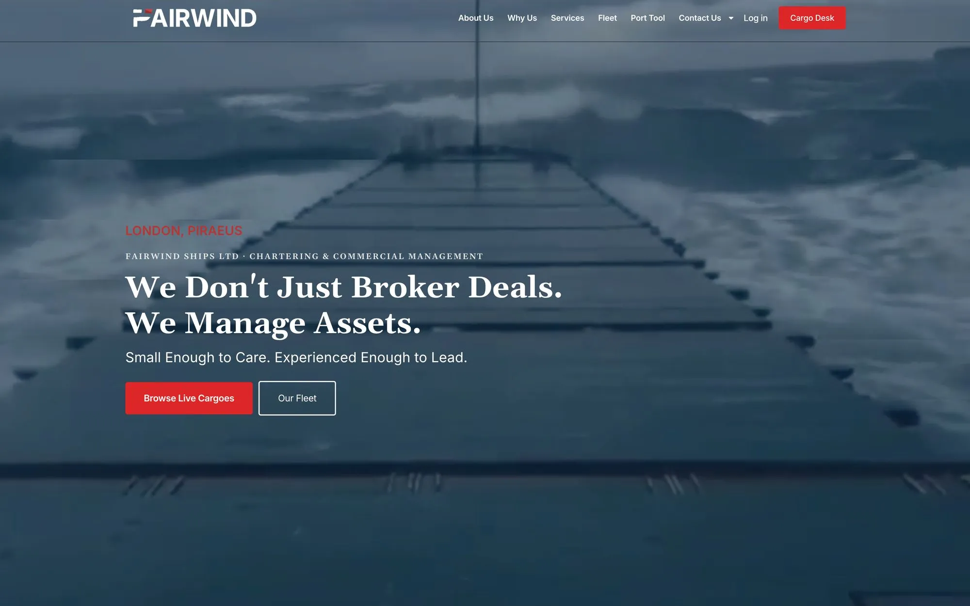 Fairwind website